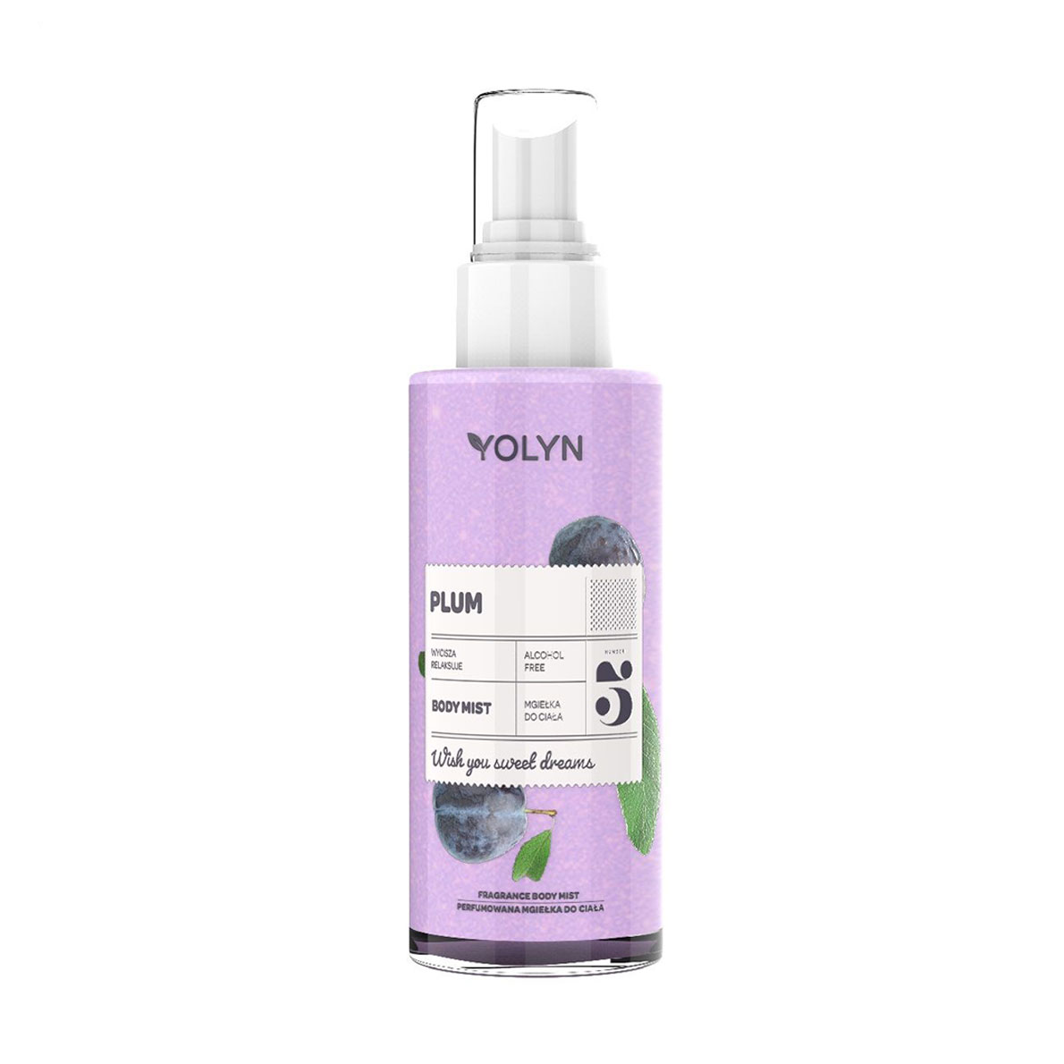 

Уцінка! Міст для тіла Yolyn Plum Body Mist Слива, 200 мл