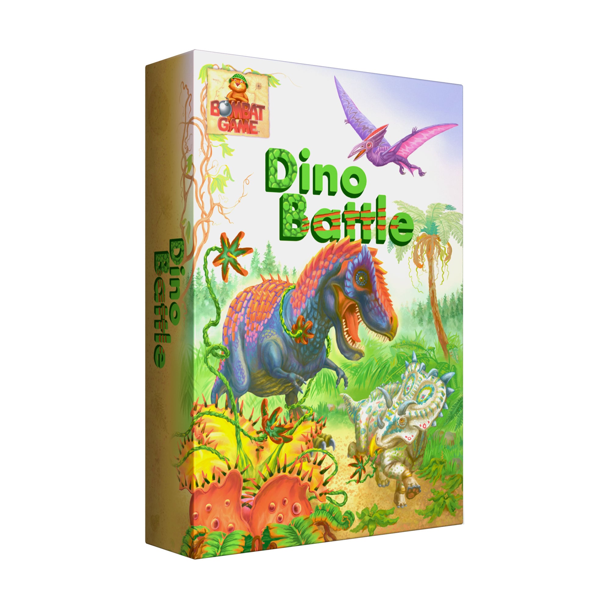 

Настільна гра Bombat Game Діно батл, від 5 років (0023)