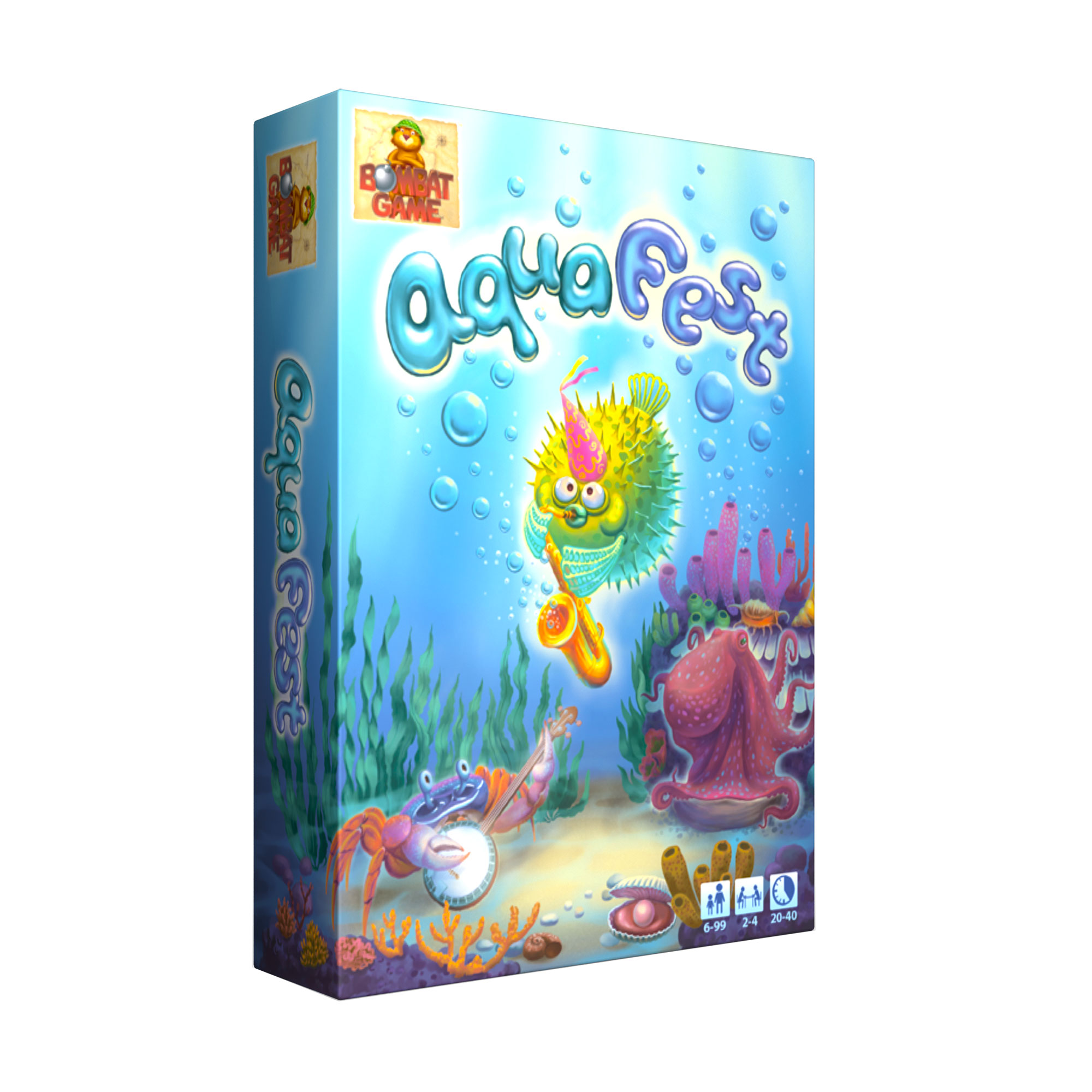 

Настільна гра Bombat Game Aqua Fest, від 6 років (0028)