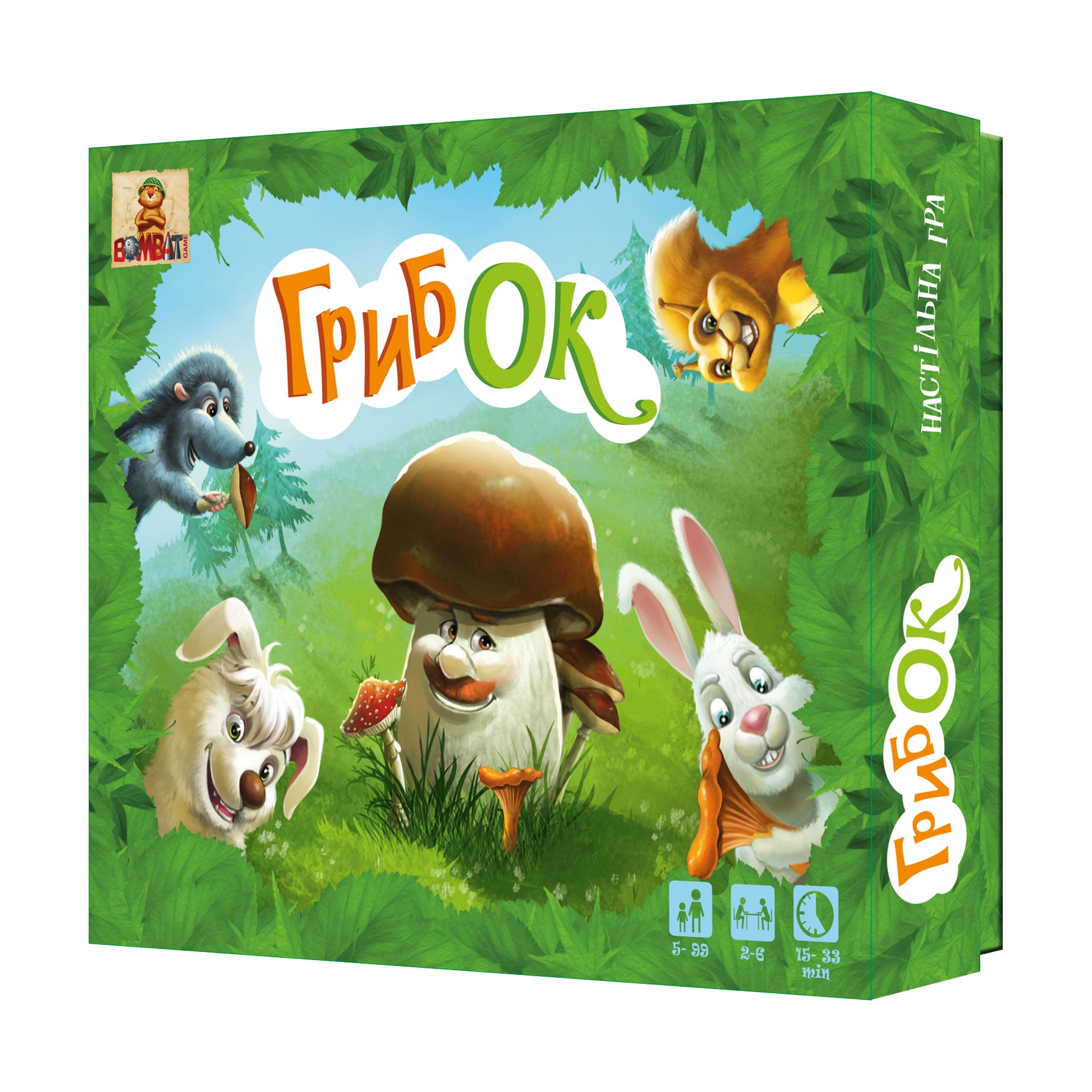 

Настільна гра Bombat Game ГрибОК, від 5 років (0004)