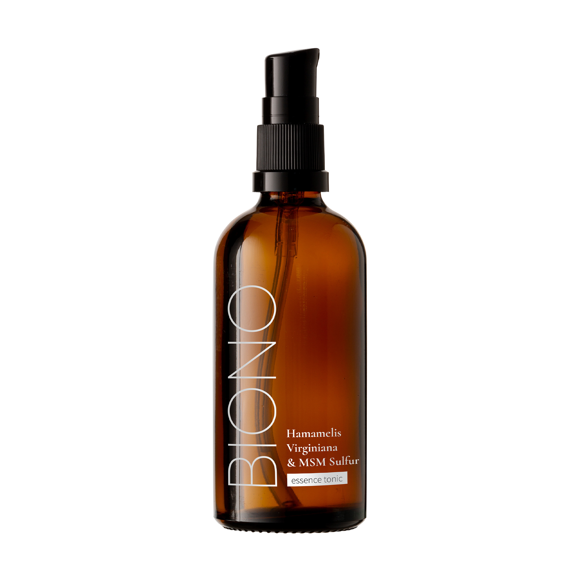 

Уцінка! Тонік-есенція для обличчя Biono Hamamelis Virginiana and MSM Sulfur Essence Tonic з гідролатом гамамелісу та органічною сіркою, 100 мл