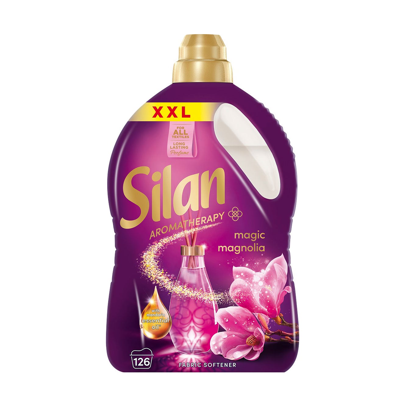 

Ополіскувач-кондиціонер для білизни Silan Aromatherapy Magic Magnolia 126 циклів прання, 2.772 л