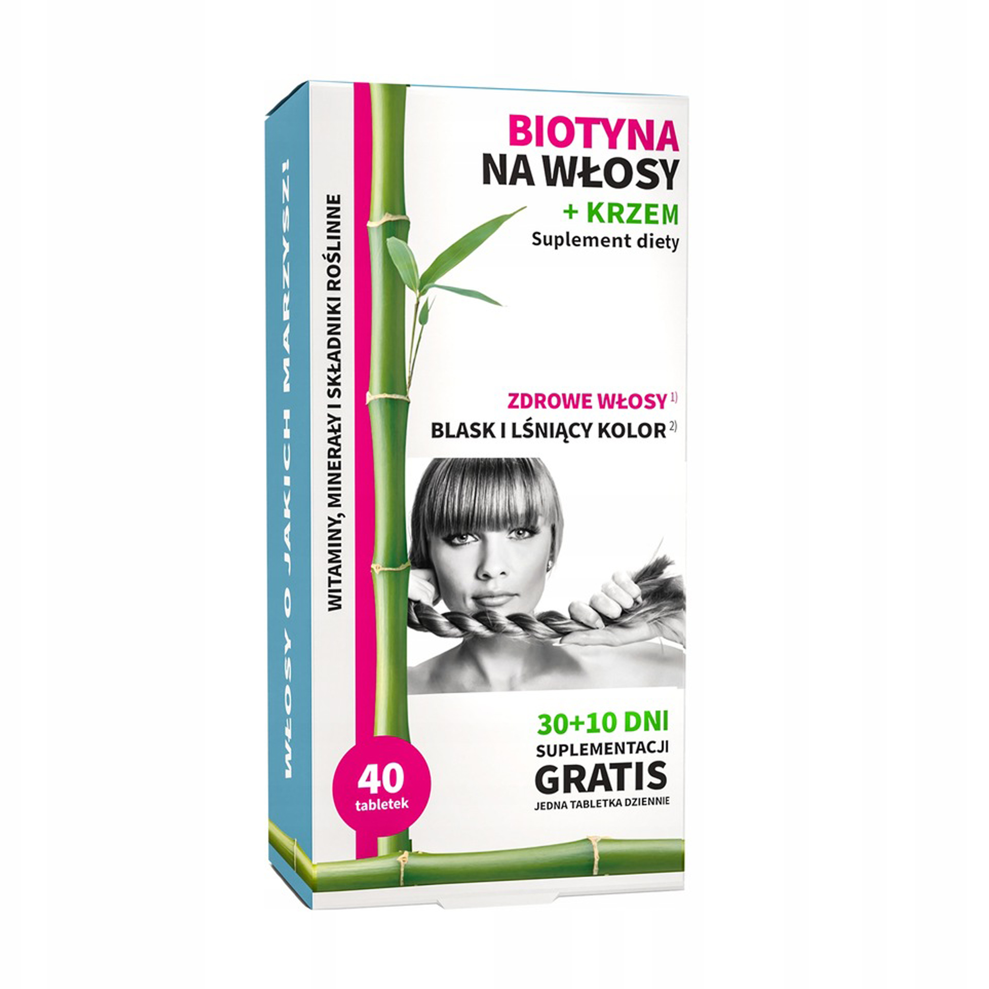 

Біотин та кремній для волосся Noble Health Biotin For Hair + Silicon, 40 таблеток