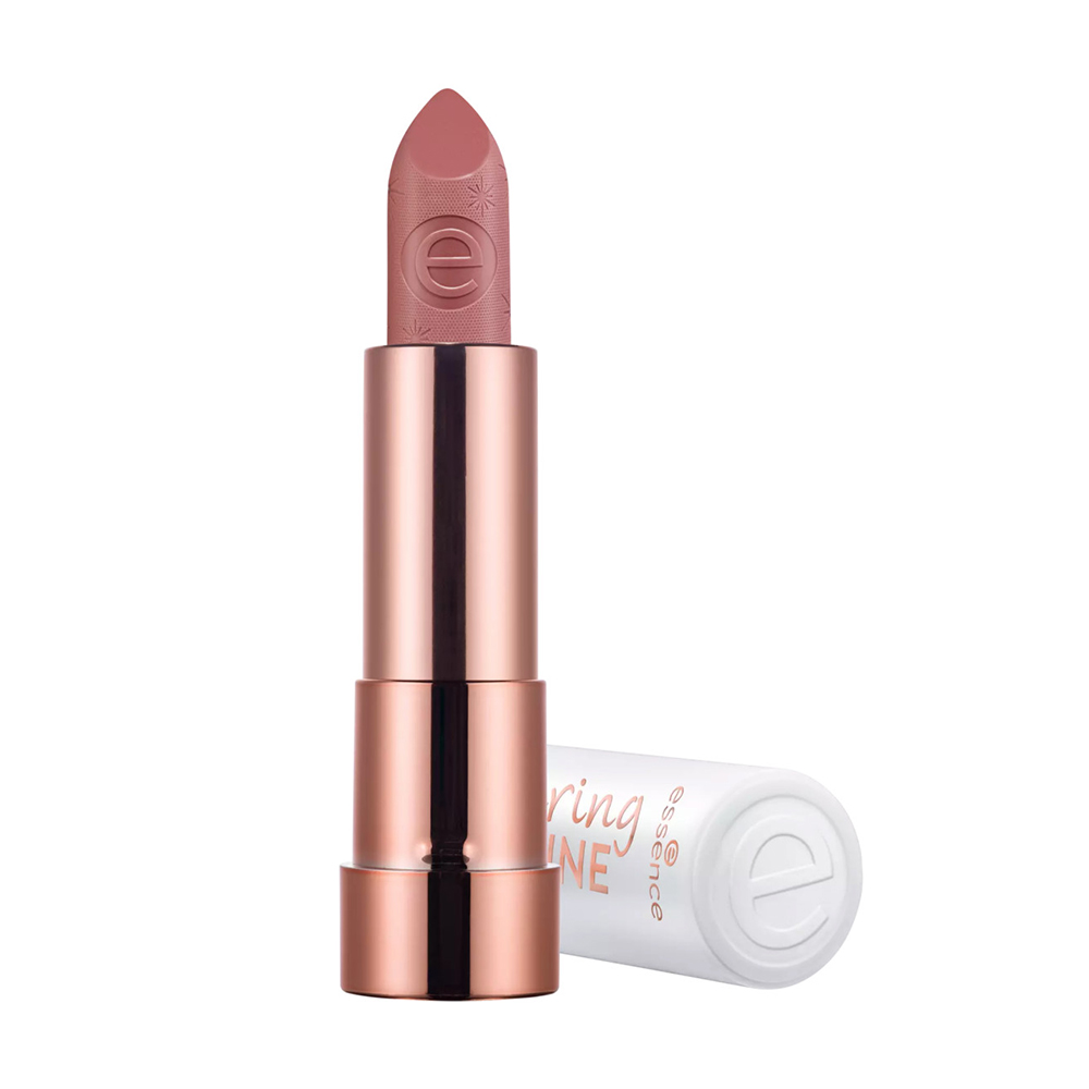 

Помада для губ Essence Caring Shine Vegan Collagen Lipstick з веганським колагеном, 203, 3.5 г