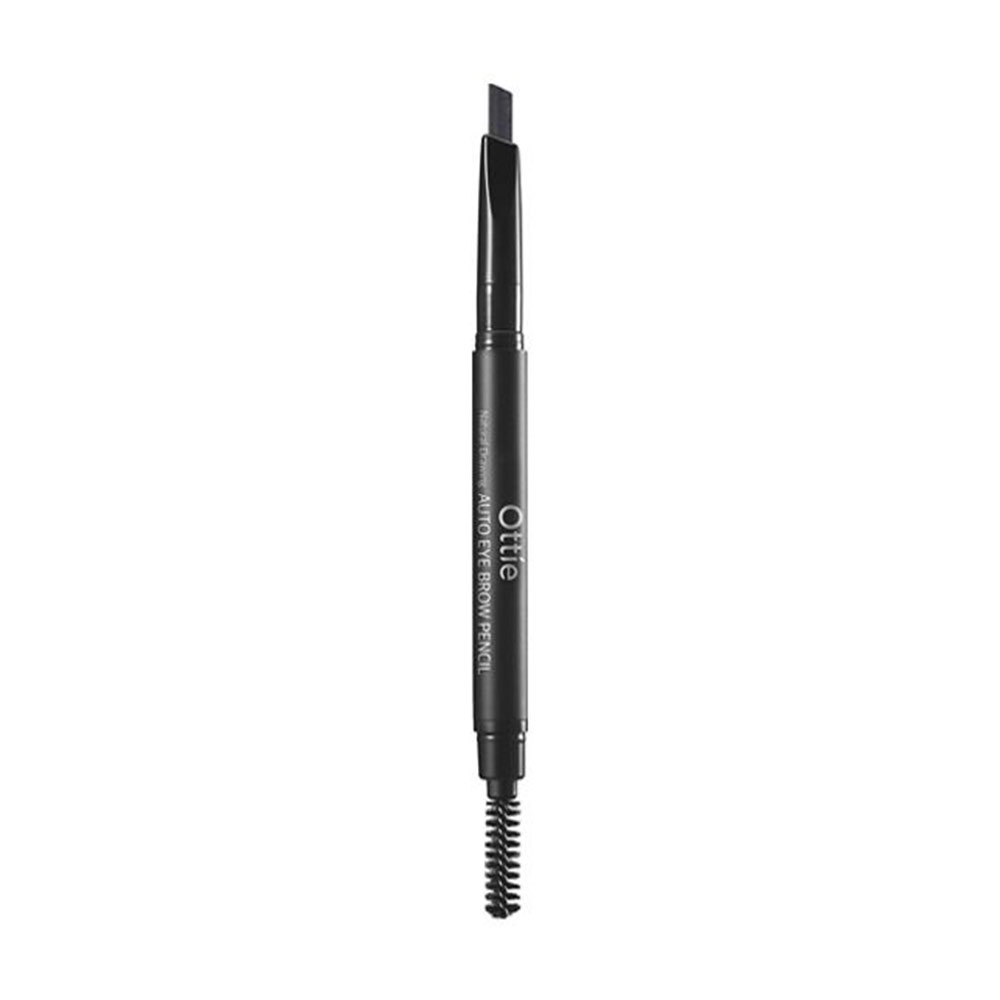 

Уцінка! Олівець для брів Ottie Natural Drawing Auto Eye Brow Pencil, 01 Black, 0.2 г