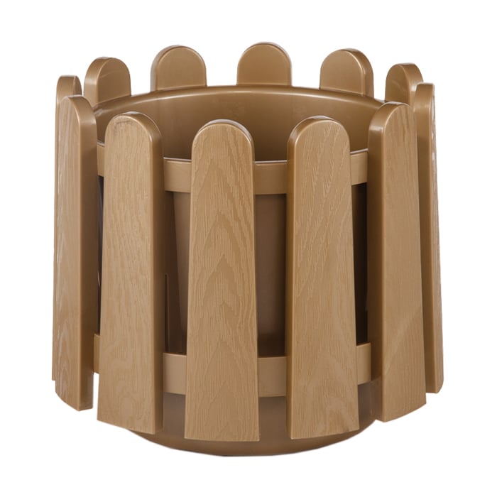 

Уцінка! Горщик для квітів Serinova Istanbul золотий, 26*24 см, 6.6 л (11401)