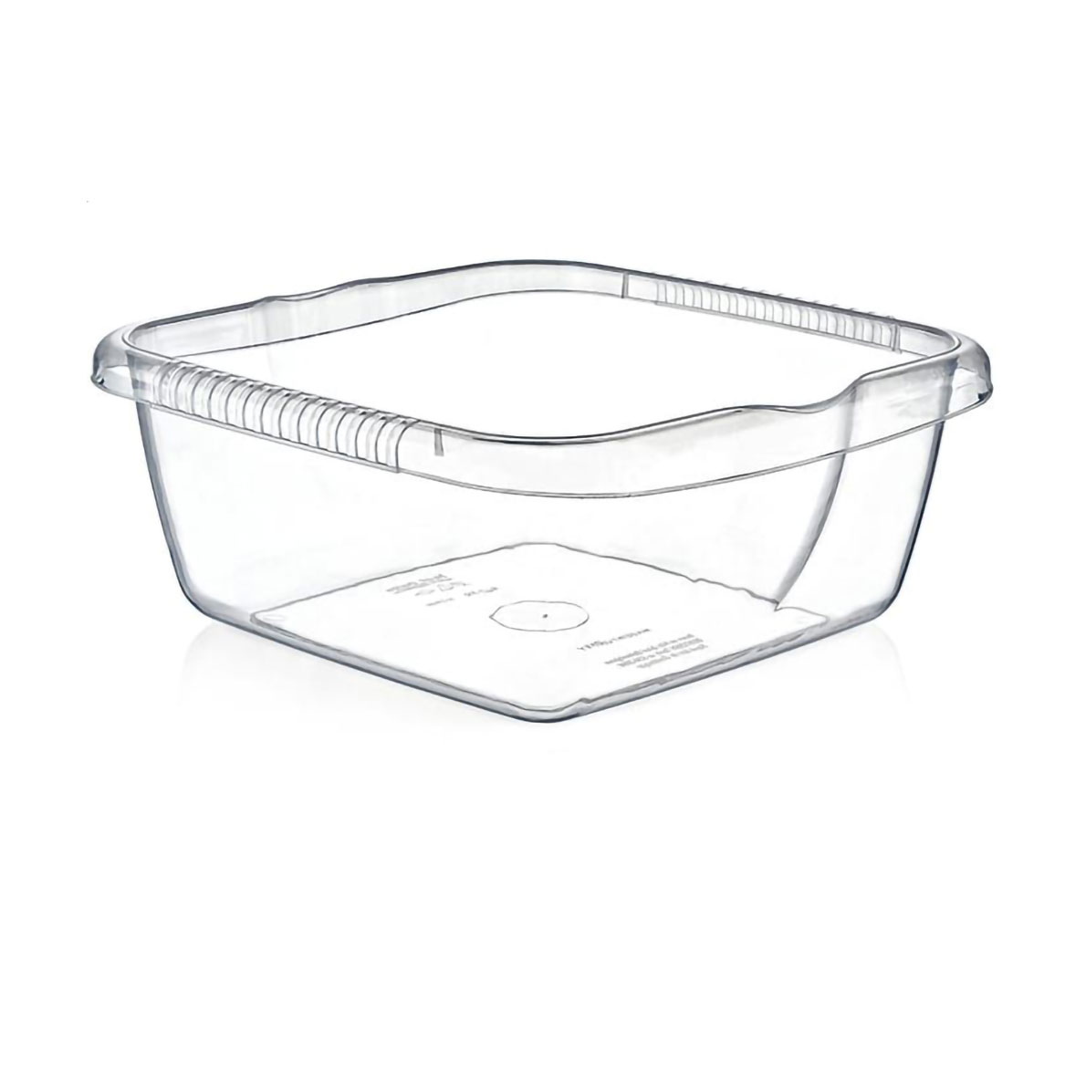 

Миска Irak Plastik квадратна, прозора, 25*25*10.5 см, 4.5 л (5230)