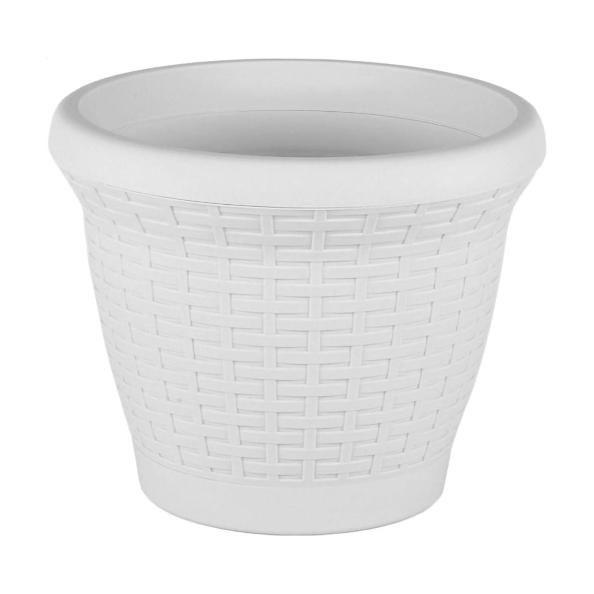 

Горщик для квітів Serinova Wire Mesh, білий, 30.5*23.5 см, 10 л (11335)