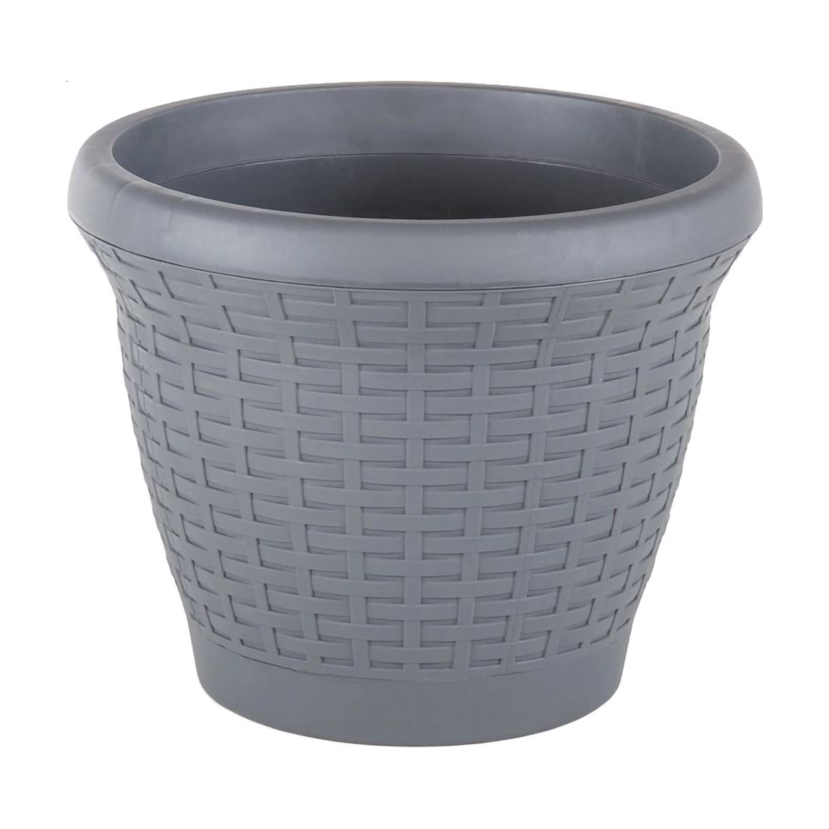 

Горщик для квітів Serinova Wire Mesh, антрацитовий, 35.5*27 см, 15 л (11339)