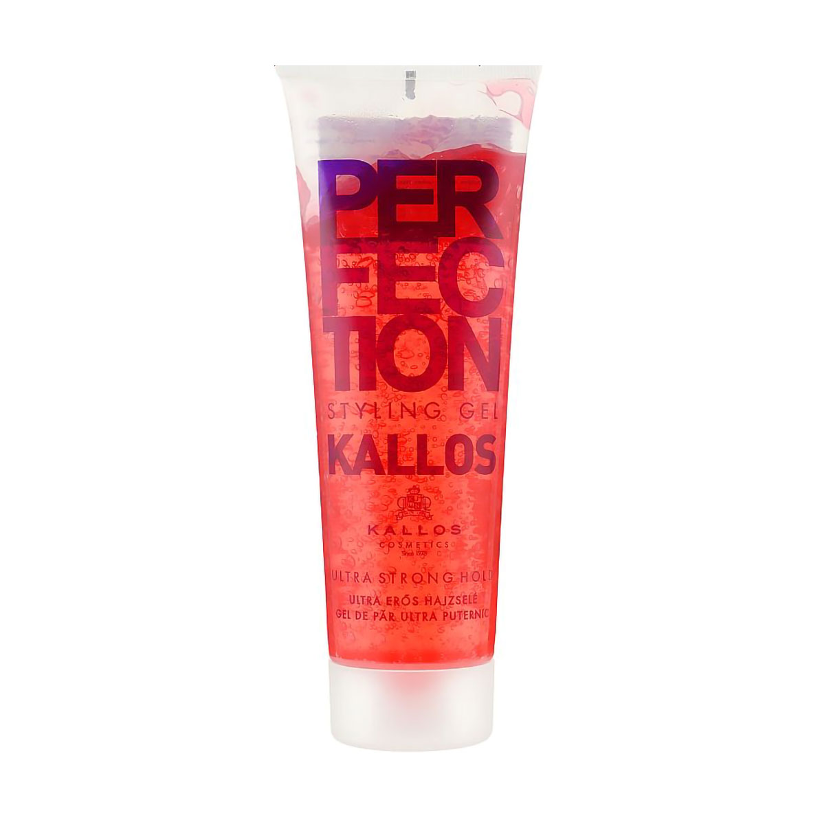 

Гель для укладання волосся Kallos Cosmetics Perfection Ultra Strong Hold Styling Gel ультрасильна фіксація, 250 мл