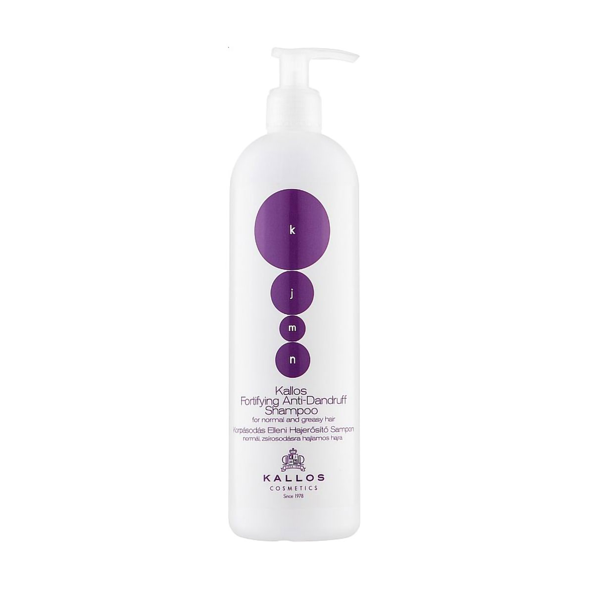 

Уцінка! Шампунь Kallos Cosmetics Fortifying Anti-Dandruff Shampoo проти лупи, 1 л