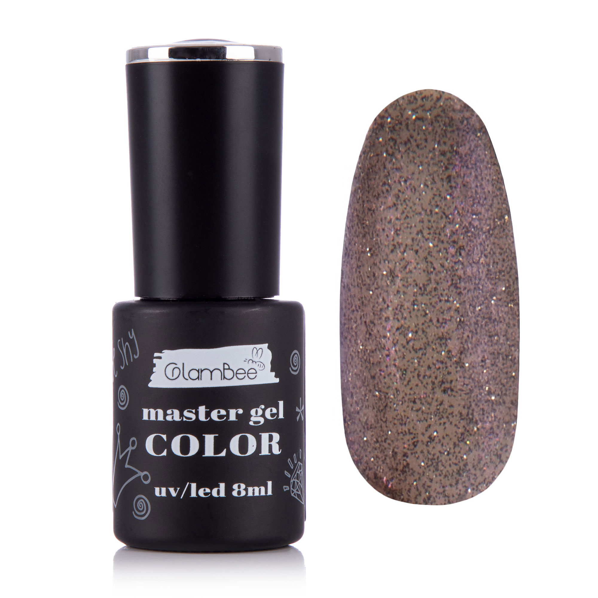 

Гель-лак для нігтів GlamBee MasterGel ColorDiamond 14, 8 мл