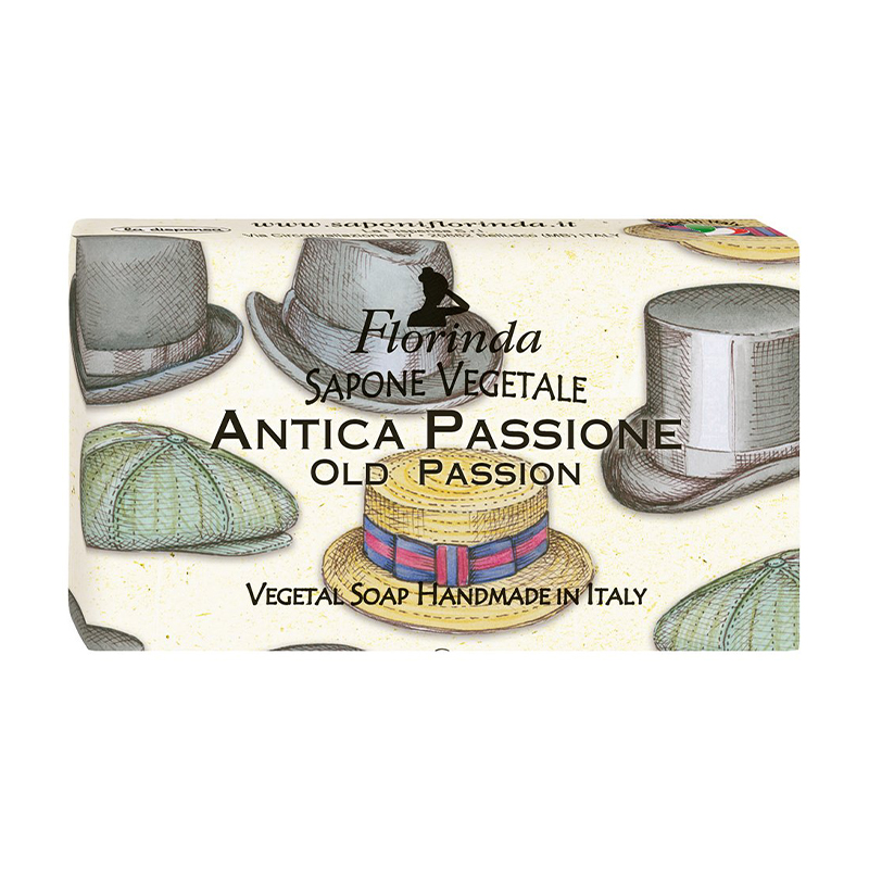 

Уцінка! Натуральне мило Florinda Vegetal Soap Old Passione Антична пристрасть, 100 г