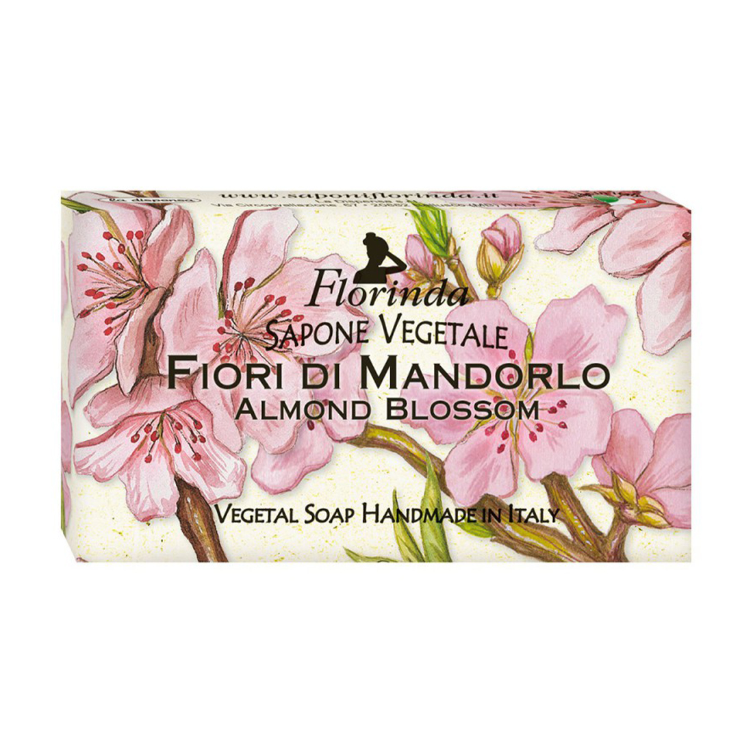 

Уцінка! Натуральне мило Florinda Vegetal Soap Almond Blossom Квітка мигдалю, 200 г