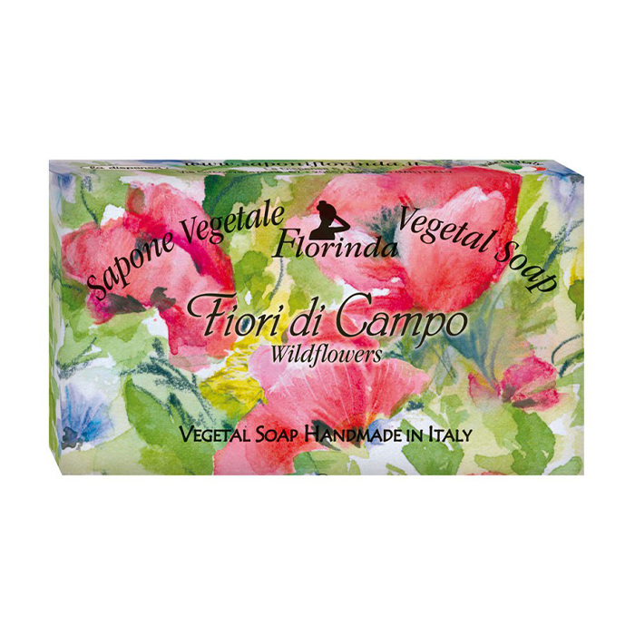 

Уцінка! Натуральне мило Florinda Vegetal Soap Wild Flowers Польові квіти, 100 г