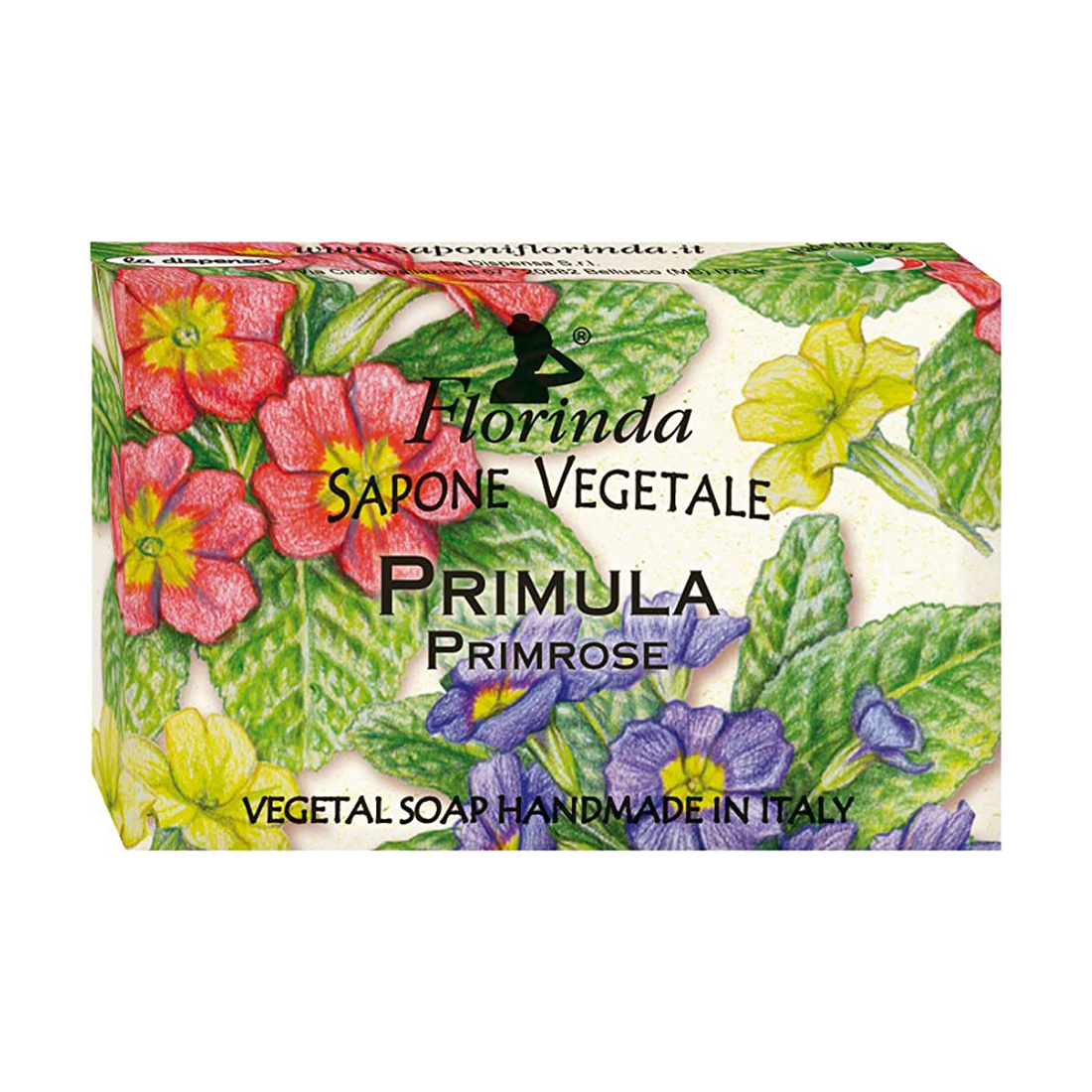 

Уцінка! Натуральне мило Florinda Vegetal Soap Primrose Примула, 50 г
