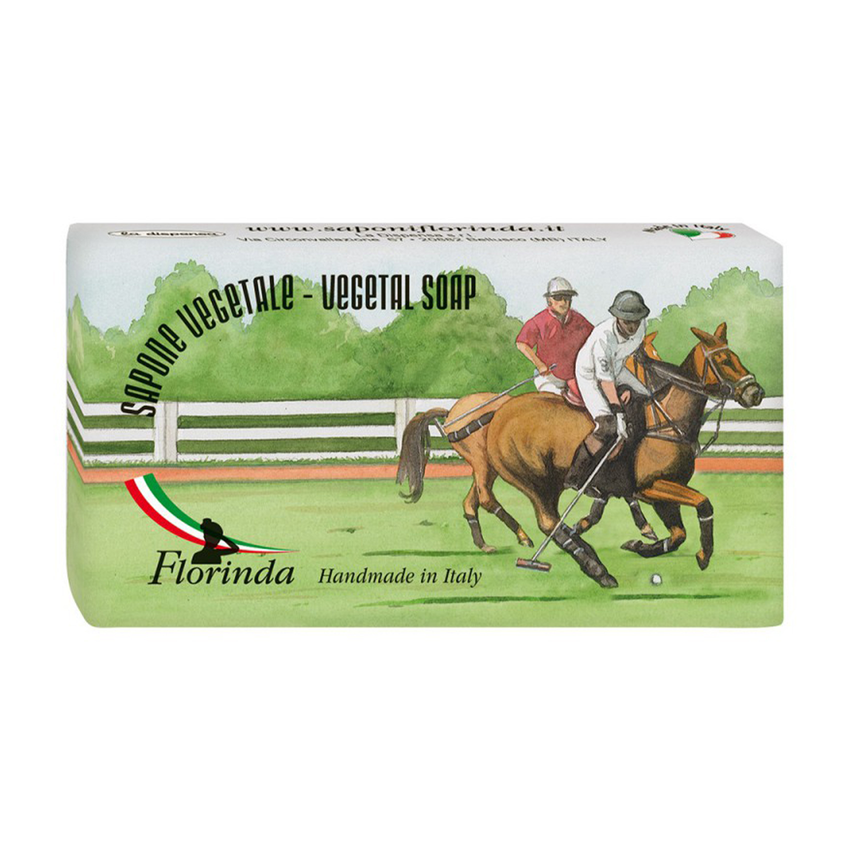 

Уцінка! Натуральне мило Florinda Vegetal Soap Sports & Spices Поло, 100 г