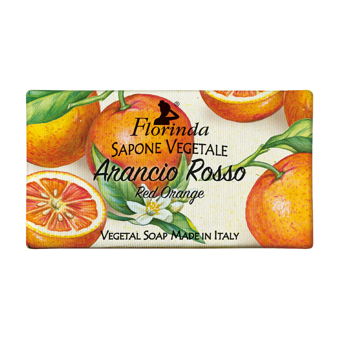 

Уцінка! Натуральне мило Florinda Vegetal Soap Red Orange Червоний апельсин, 100 г