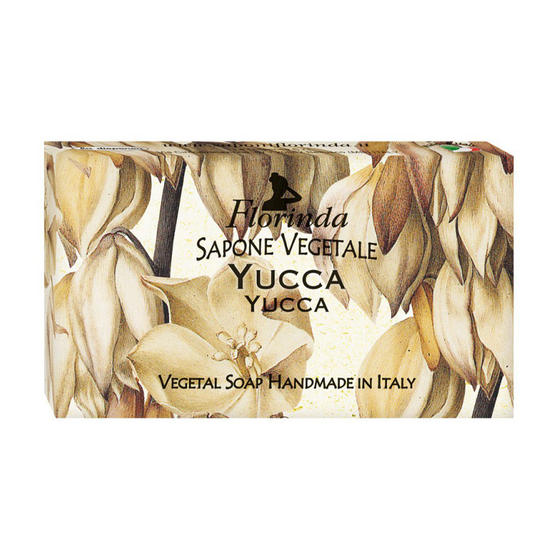 

Уцінка! Натуральне мило Florinda Vegetal Soap Yucca Юка, 100 г