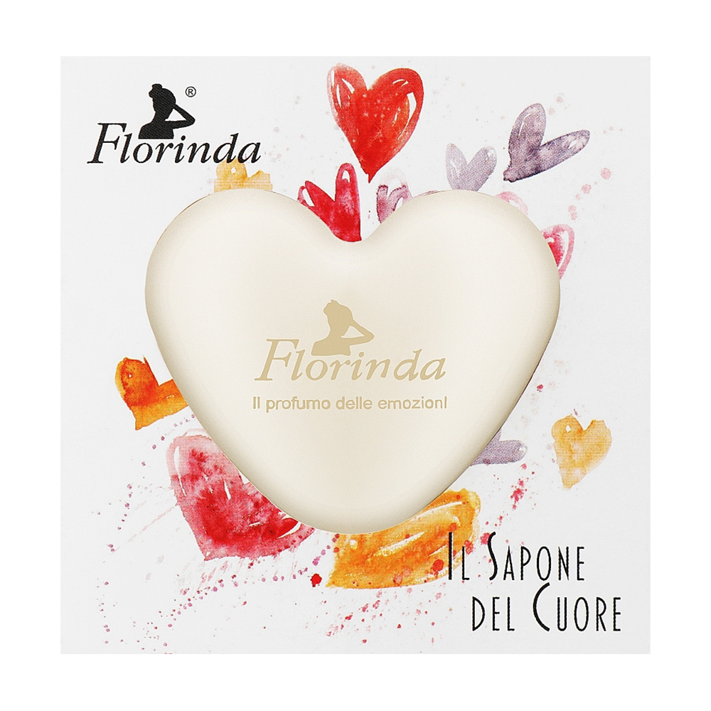 

Натуральне мило Florinda Vegetal Soap у формі серця, 100 г