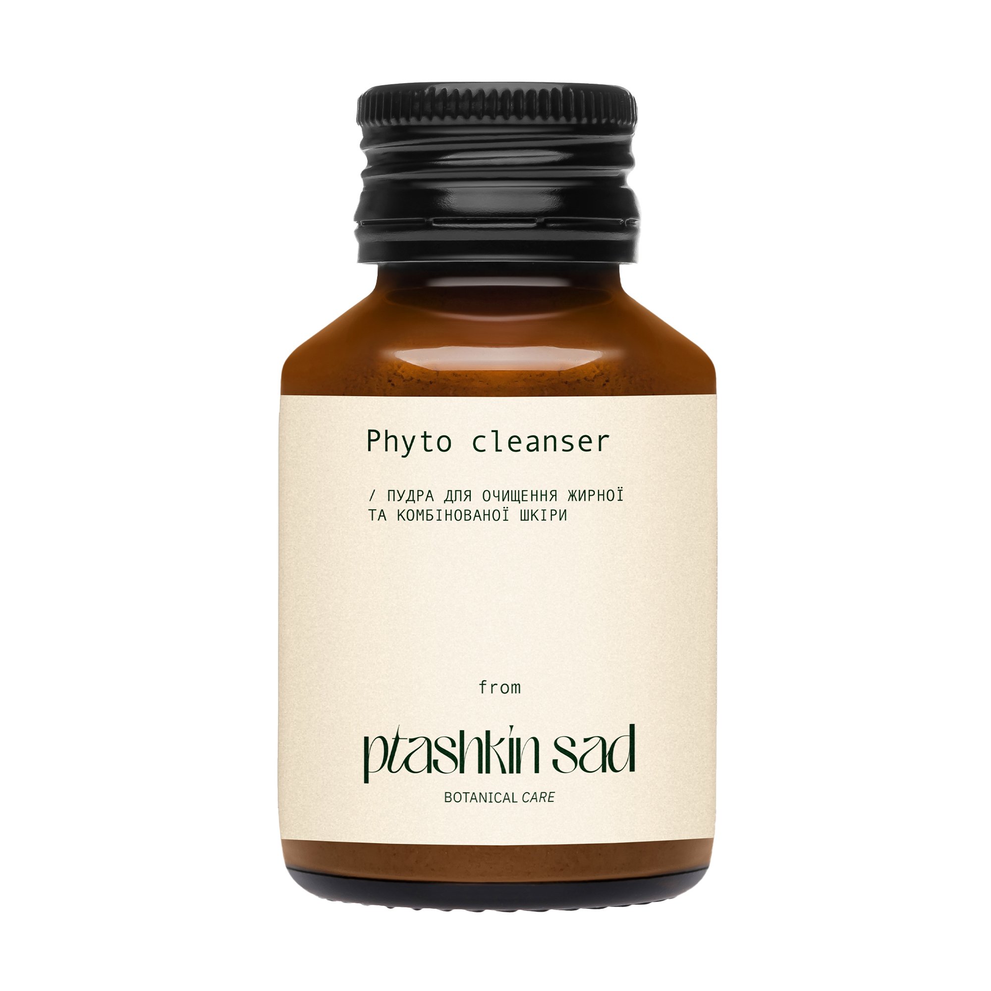 

Убтан для очищення обличчя Ptashkin Sad Phyto Cleanser для жирної, комбінованої та проблемної шкіри, 35 г