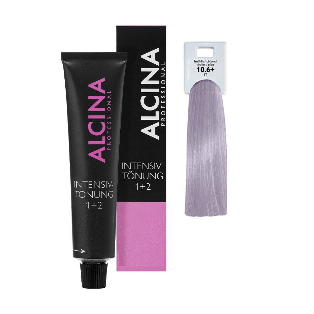 

Уцінка! Тонувальна фарба для волосся Alcina Color Creme Intensive-Toning 10.6+ Light-Light Blonde Violet Plus, 60 мл