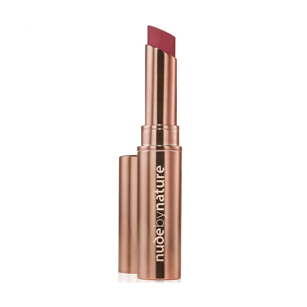 

Уцінка! Кремова матова помада для губ Nude By Nature Creamy Matte Lipstick 08 Cerise, 2.75 г
