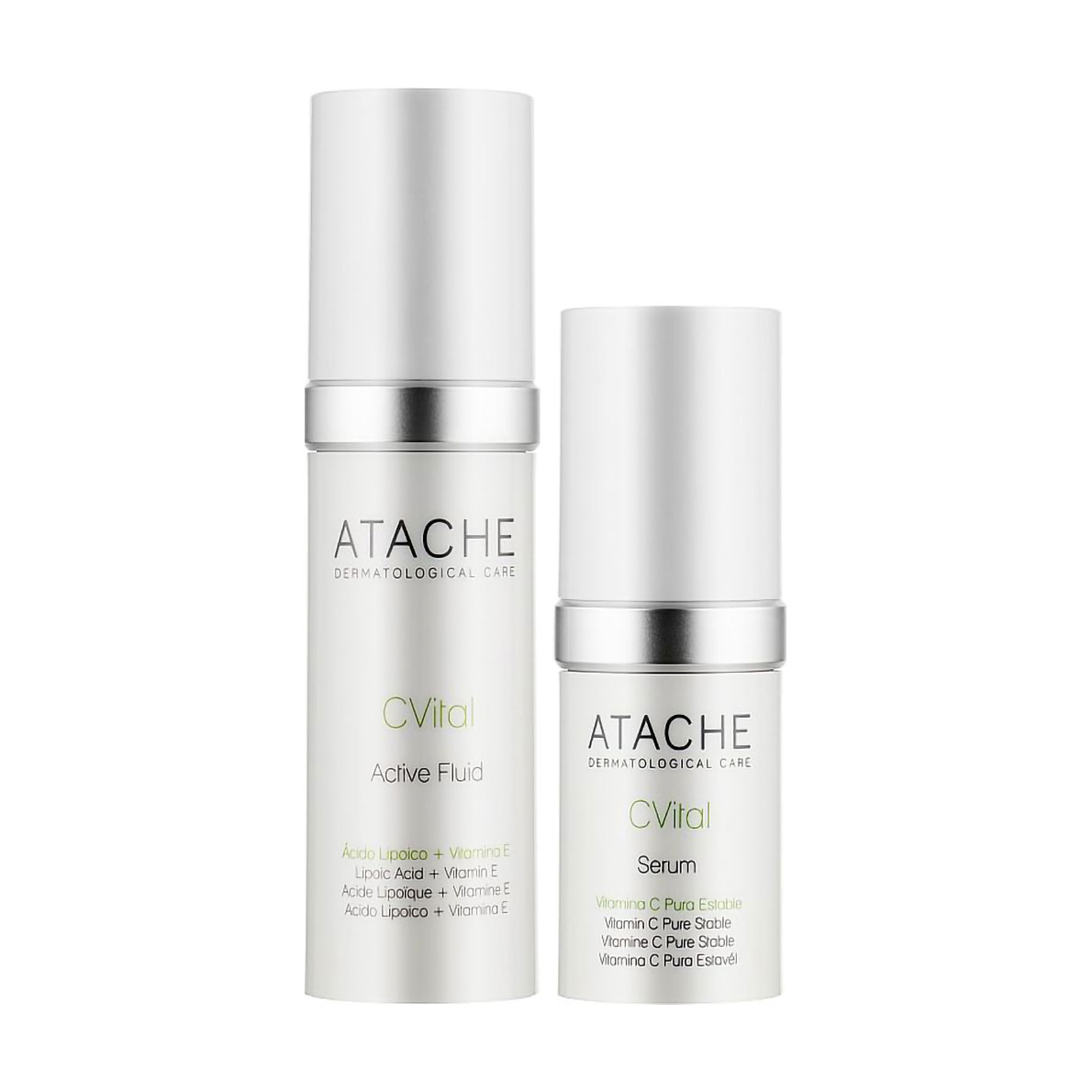 

Набір для обличчя Atache C Vital Biological Triple Antioxidant Night Protector (флюїд, 30 мл + сироватка, 15 мл)
