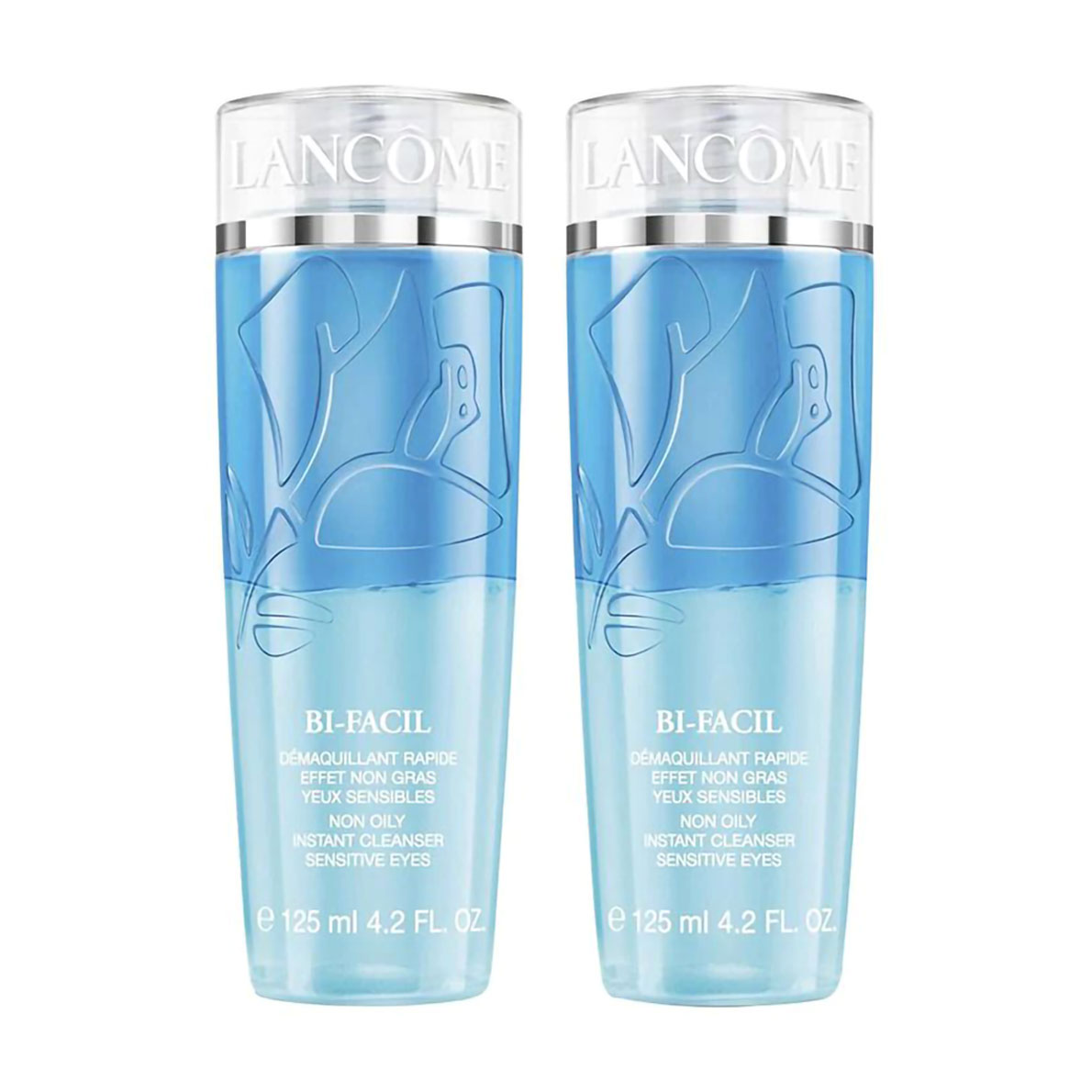 

Двофазний засіб для зняття макіяжу з очей Lancome Bi-Facil Duo Non Oily Instant Cleanser Sensitive Eyes, 2*125 мл