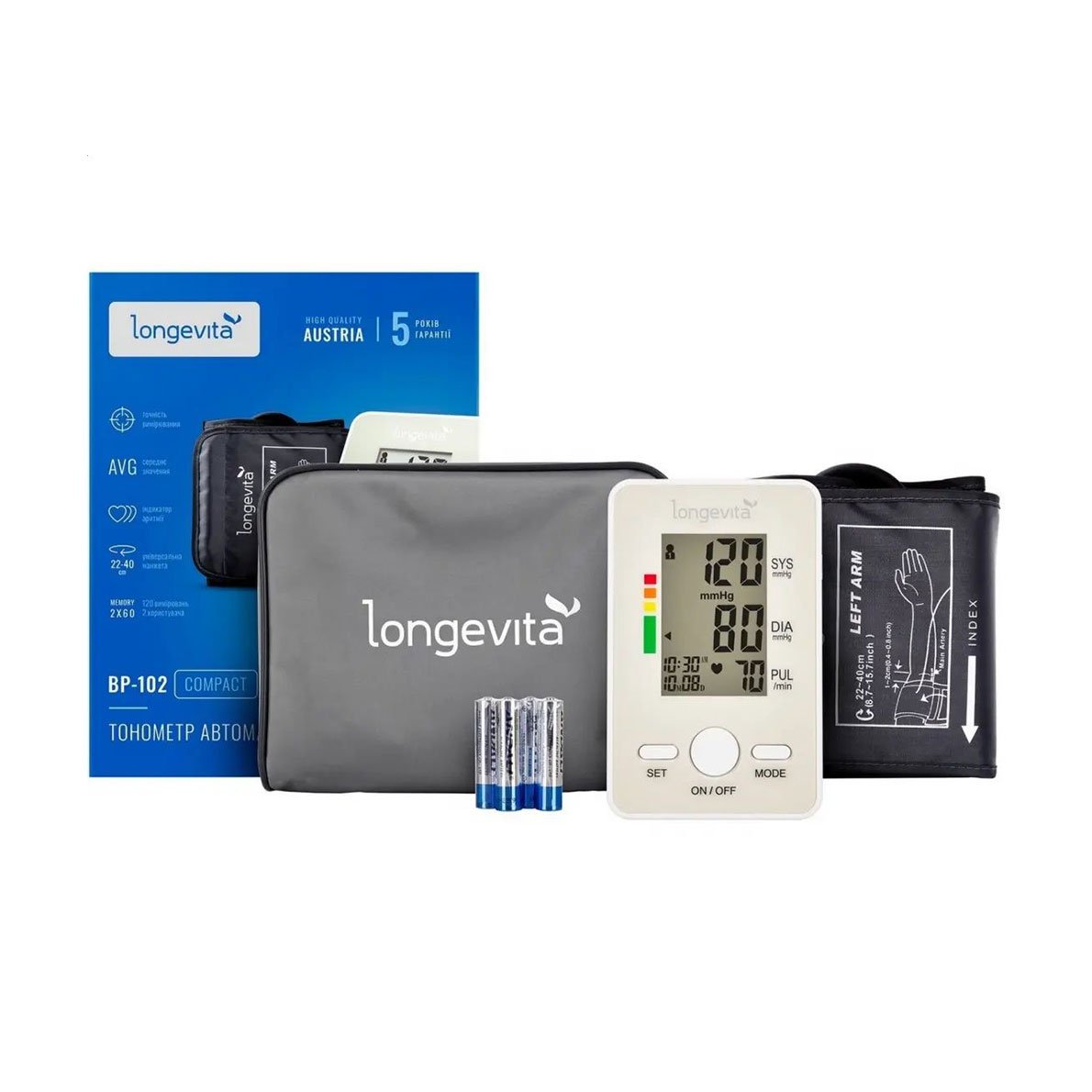 

Тонометр Longevita Compact (BP-102)