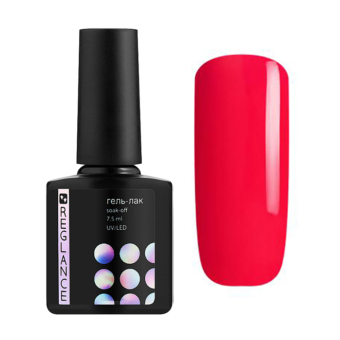 

Гель-лак для нігтів Reglance Gel Polish 033 Карміново-червоний, 7.5 мл