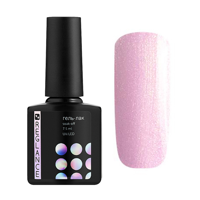 

Гель-лак для нігтів Reglance Gel Polish 044 Рожевий з шимером, 7.5 мл