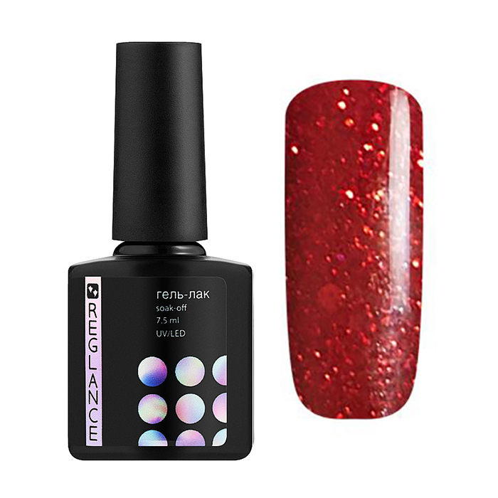 

Гель-лак для нігтів Reglance Gel Polish 050 Малиновий з мікроблиском, 7.5 мл