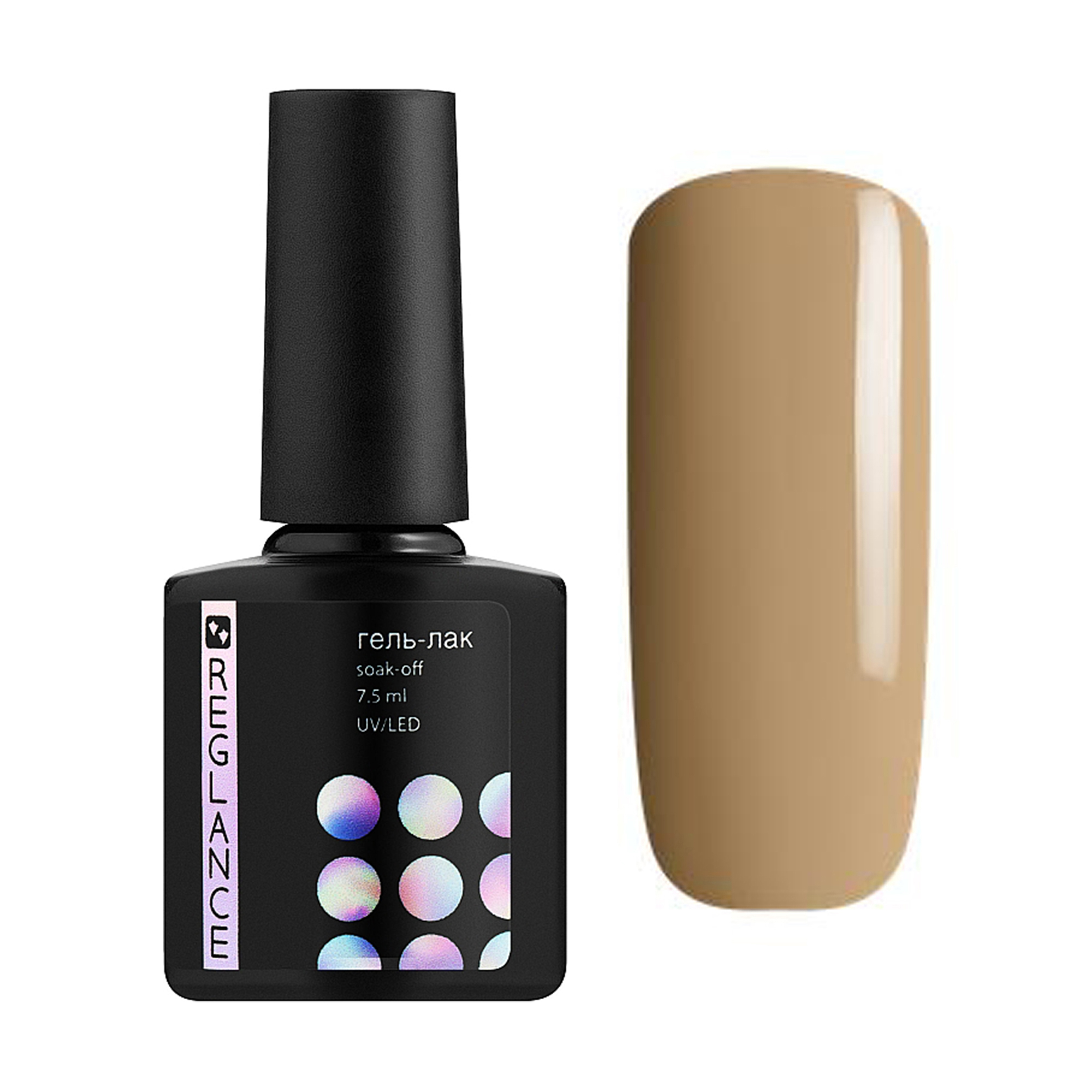 

Гель-лак для нігтів Reglance Gel Polish 088 Піщано-коричневий, 7.5 мл