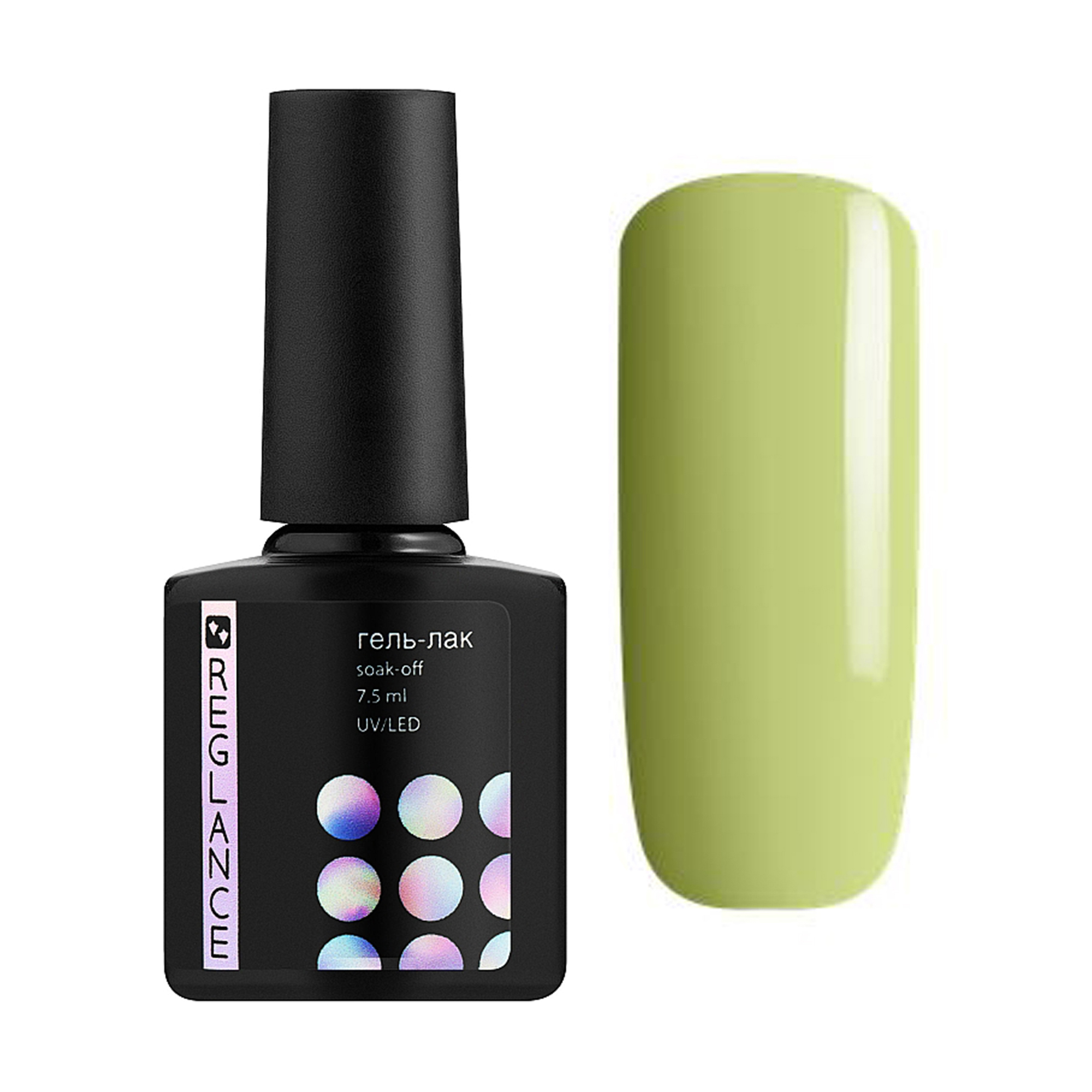 

Гель-лак для нігтів Reglance Gel Polish 114 Світло-оливковий, 7.5 мл