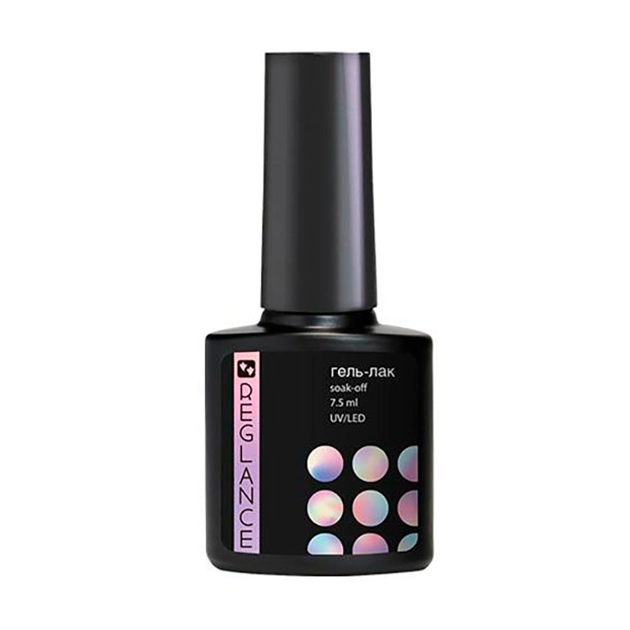 

Уцінка! Гель-лак для нігтів Reglance з поталлю, 196 Onyx, 7.5 мл