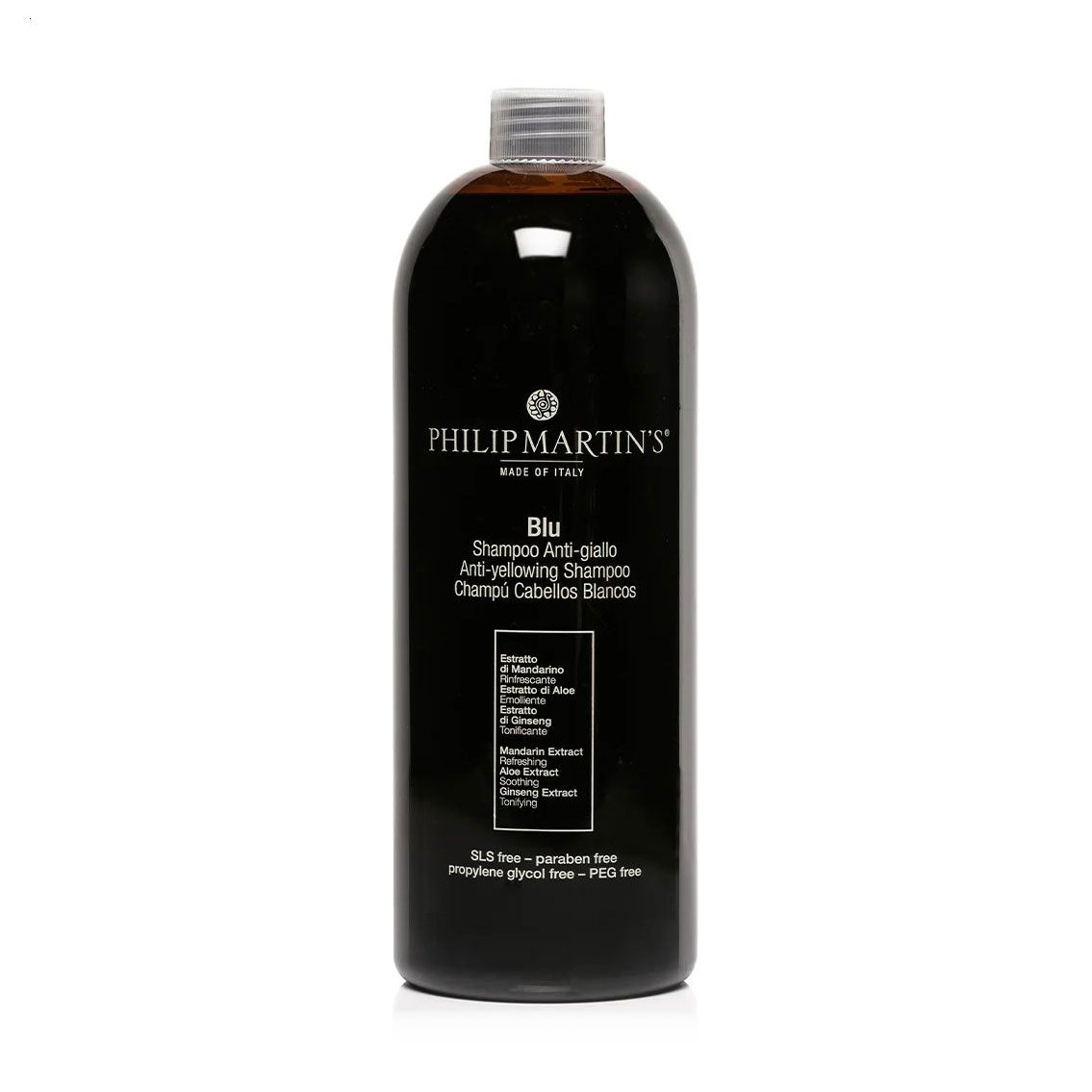 

Уцінка! Шампунь Philip Martin's Blu Anti-Yellowing Shampoo для світлого волосся, 1 л