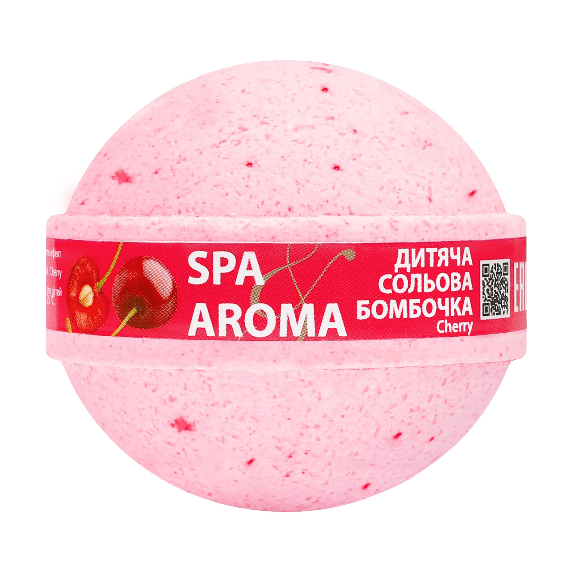 

Дитяча бомбочка для ванни Bioton Cosmetics Spa & Aroma Cherry, від 3 років, 75 г