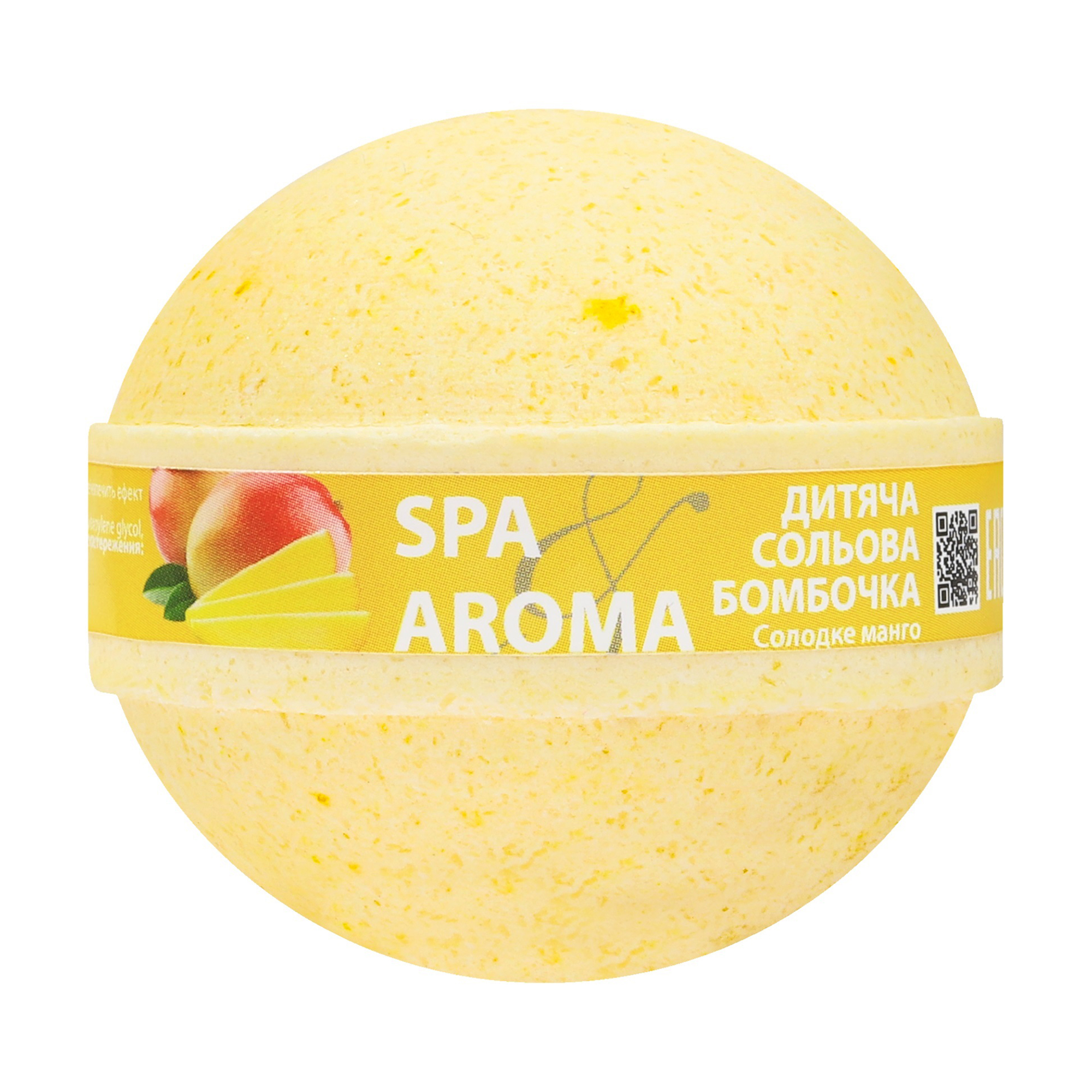

Дитяча бомбочка для ванни Bioton Cosmetics Spa & Aroma Солодке манго, від 3 років, 75 г