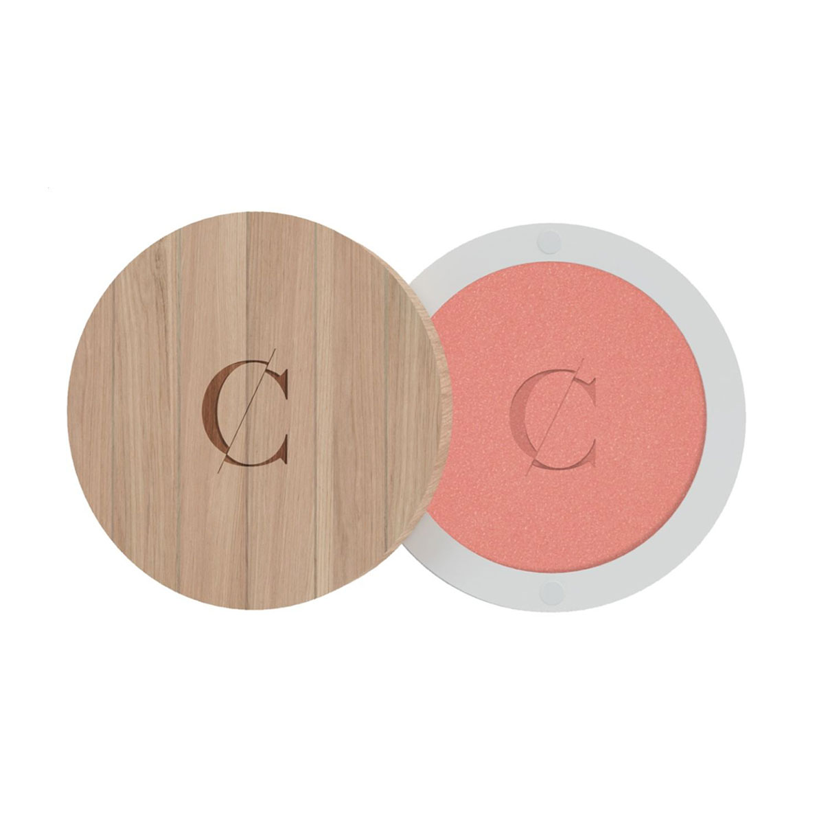 

Уцінка! Компактна рум`яна для обличчя Couleur Caramel Bio Blush Powder 52, 3.3 г