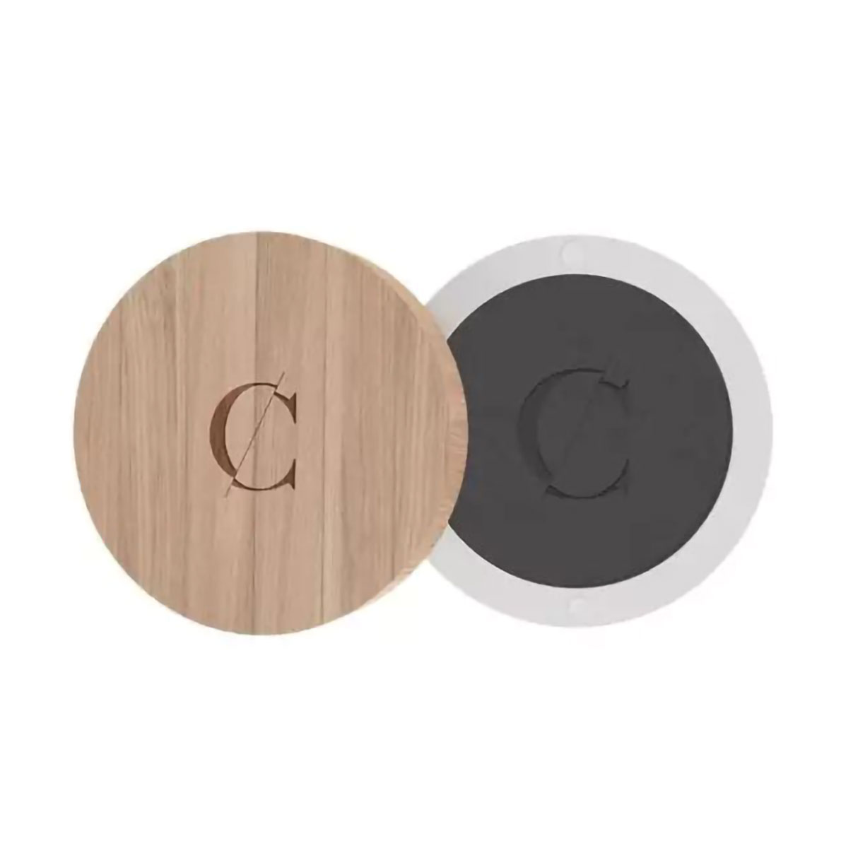 

Уцінка! Матові компактні тіні для повік Couleur Caramel Bio Eye Shadow 074, 1.7 г