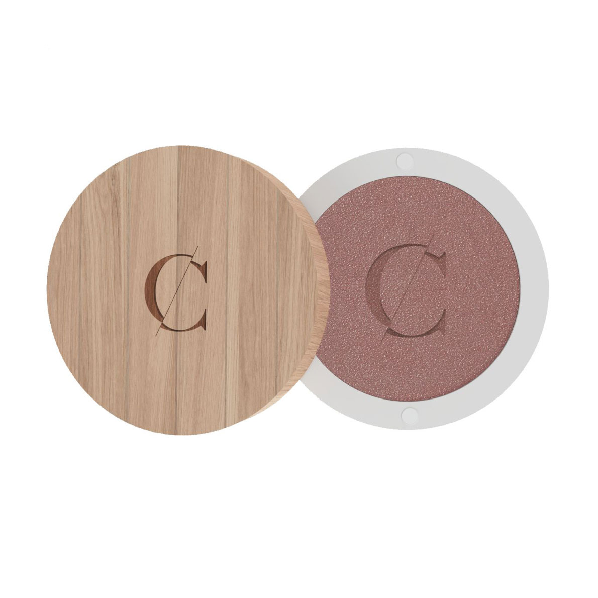 

Уцінка! Перламутрові компактні тіні для повік Couleur Caramel Bio Eye Shadow 055, 1.7 г