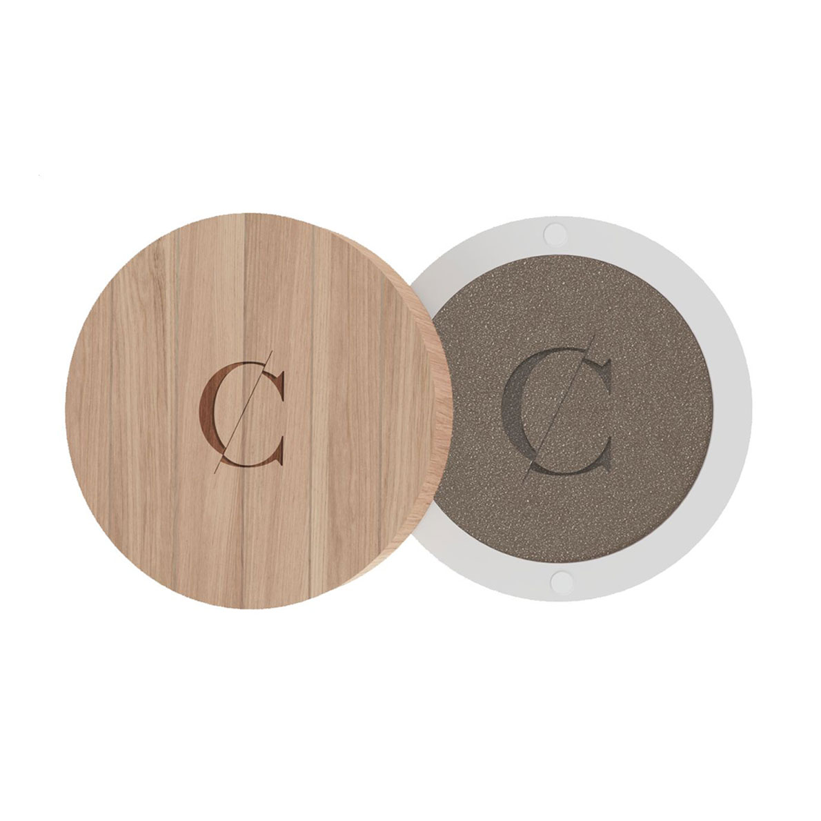 

Уцінка! Перламутрові компактні тіні для повік Couleur Caramel Bio Eye Shadow 056, 1.7 г