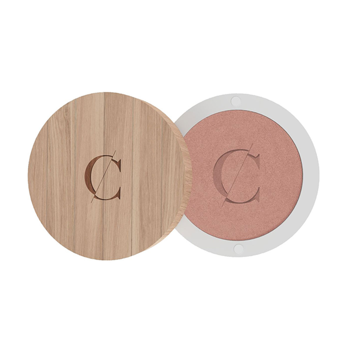 

Уцінка! Перламутрові компактні тіні для повік Couleur Caramel Bio Eye Shadow 057, 1.7 г