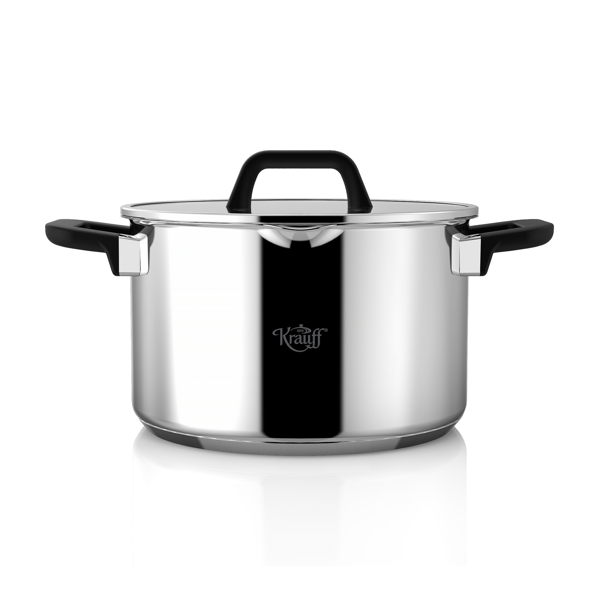 

Каструля Krauff Herzog з кришкою, діаметр 24 см, 6.3 л (26-247-014)