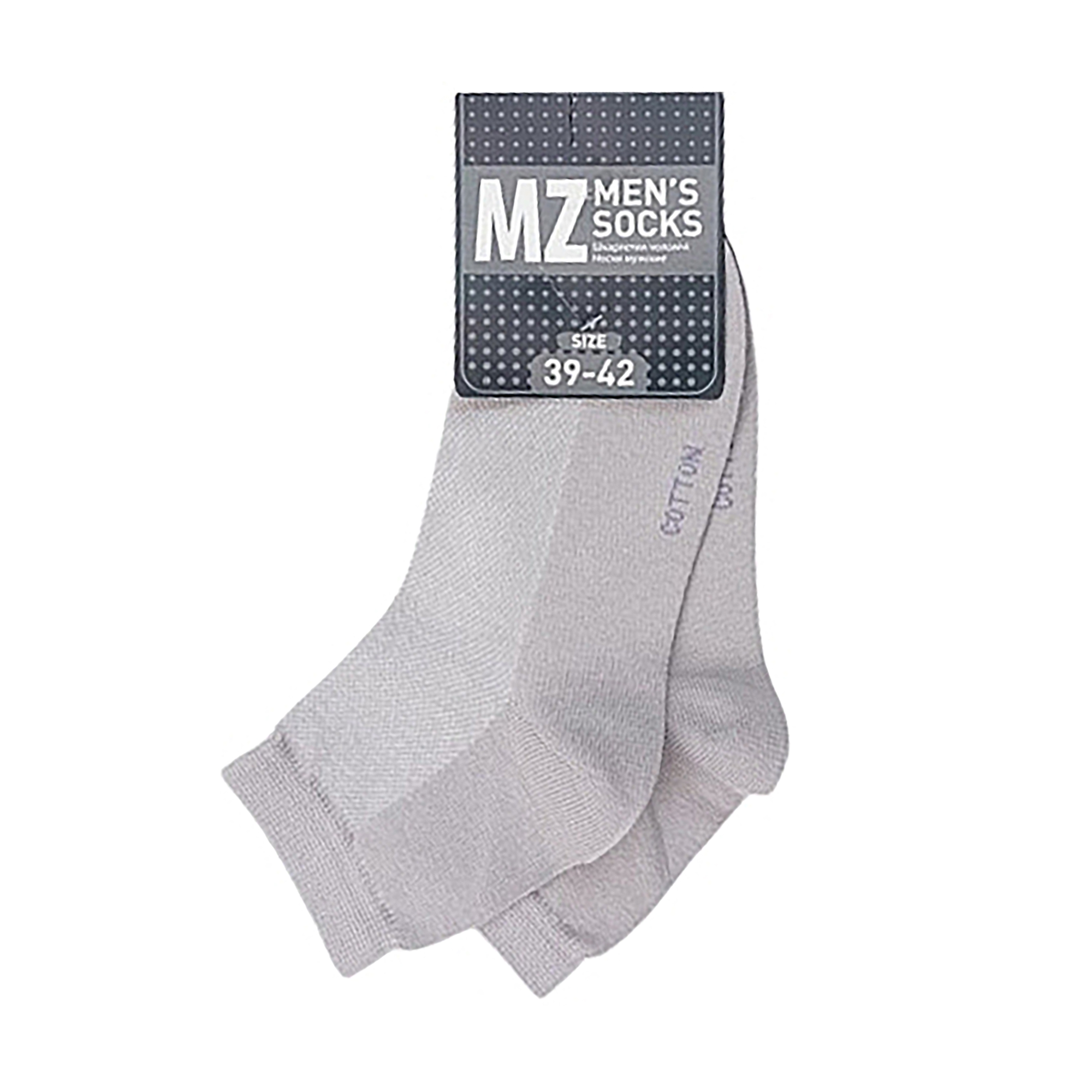 

Шкарпетки чоловічі Modna Zona RT1111-005 середні, сітка, сірі, розмір 39-42