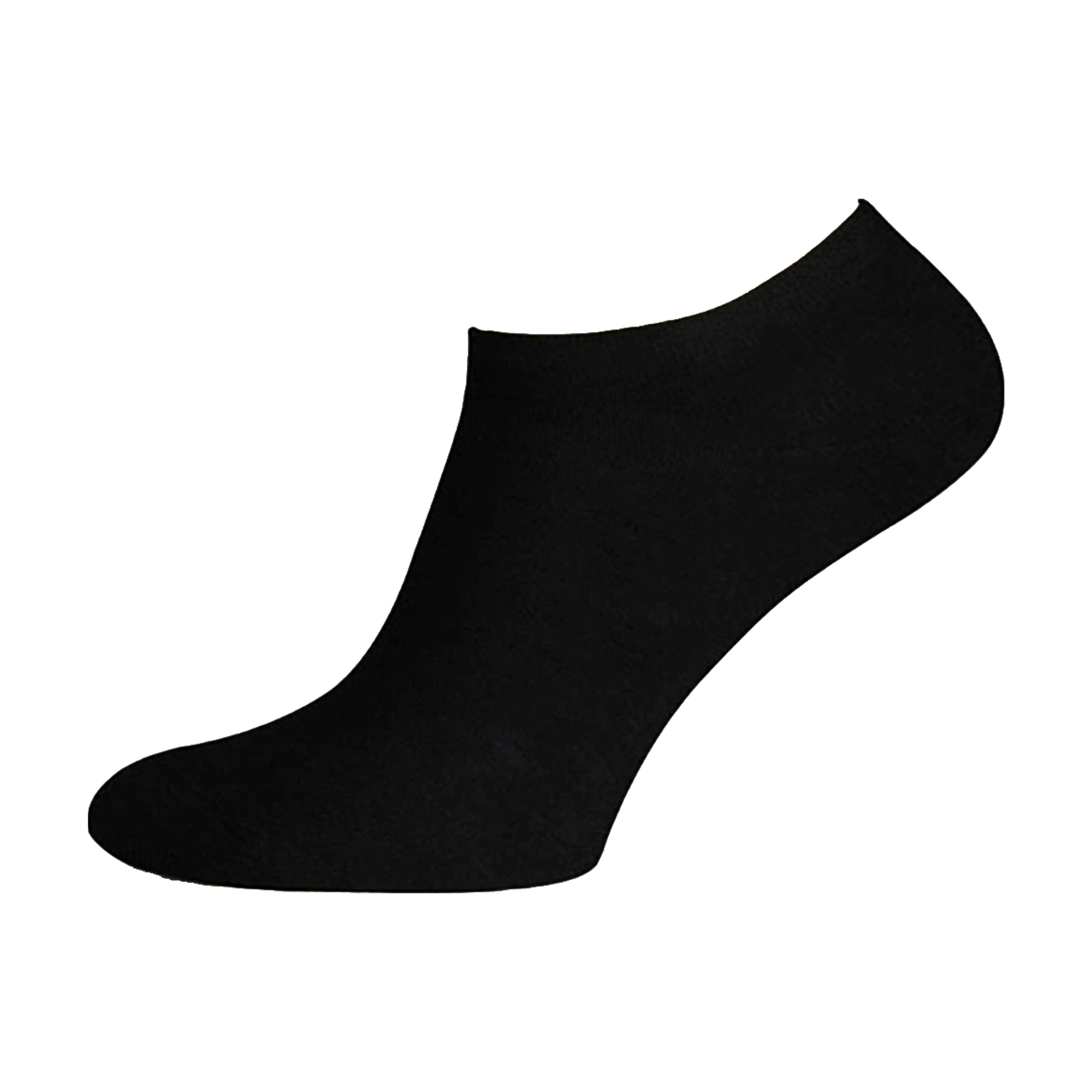 Шкарпетки чоловічі Modna Zona MS1C/Sl-cl Black ультракороткі, розмір 39-41