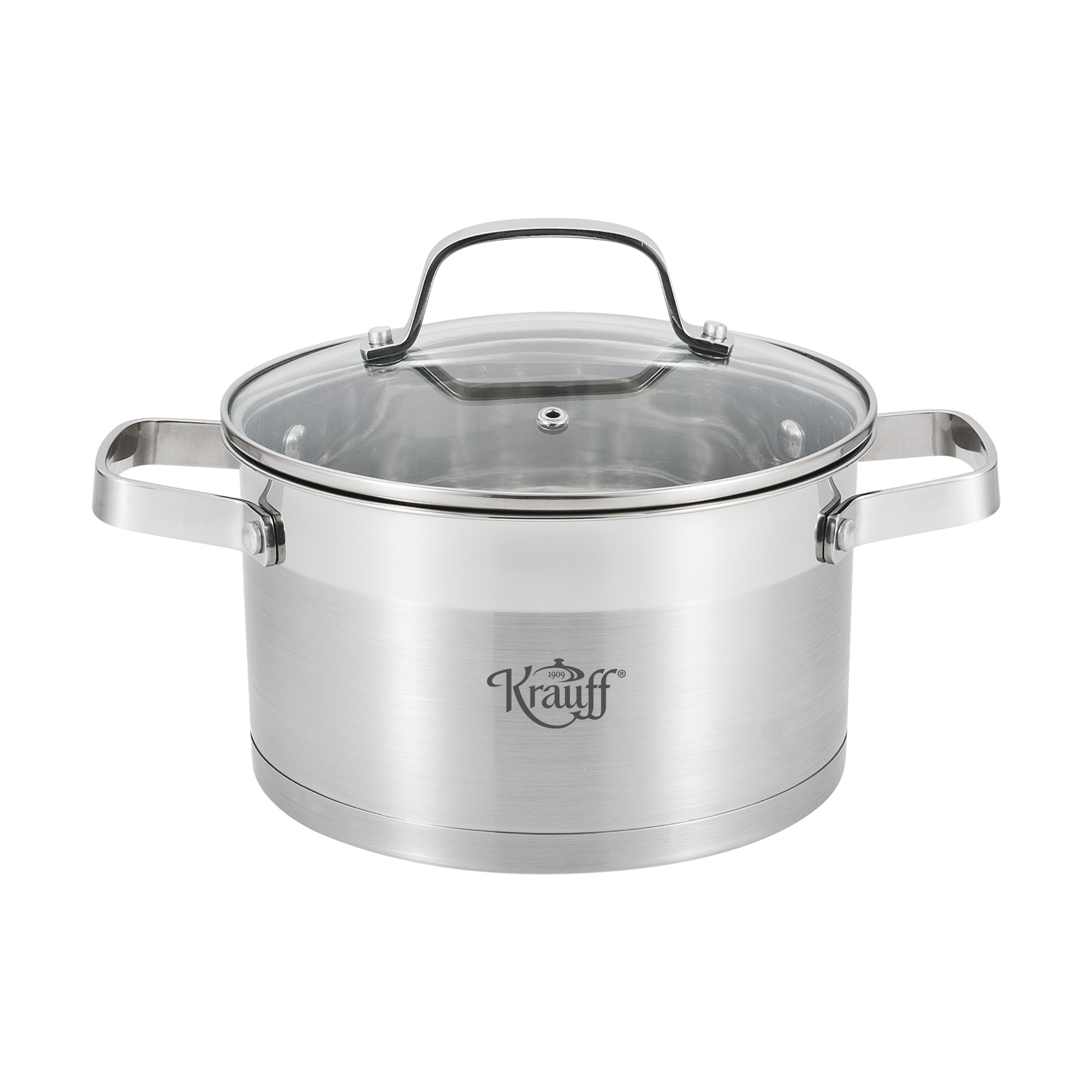 

Каструля Krauff Сharmant зі скляною кришкою, діаметр 22 см, 4.7 л (26-238-030)