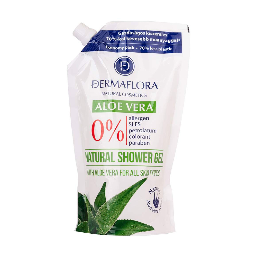 

Уцінка! Гель для душу Dermaflora Aloe Vera Natural Shower Gel з алое вера, 500 мл