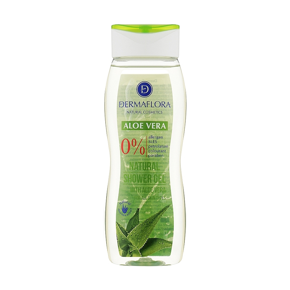 

Уцінка! Гель для душу Dermaflora Aloe Vera Natural Shower Gel з алое вера, 250 мл